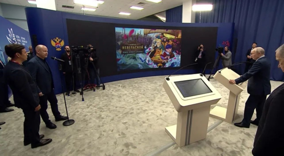 Путин высоко оценил работу хабаровской анимационной студии